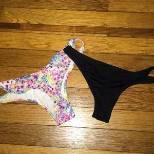 Scrunch thing bottom VS bikini